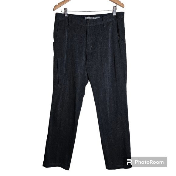 Men's Icebreaker Charcoal Grey Chino Pants - Size 34 - Picture 1 of 4